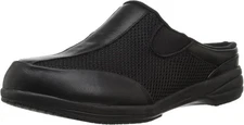 New Women’s Propet WCS001M Black Mesh Washable Walker Slide Clogs Size 10.5