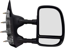 PartsFlow Manual Right Side Door Mirror For 2002-2016 Ford E-350 Super Duty/E-15