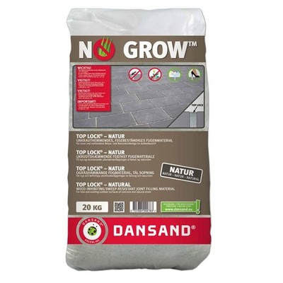 Dansand Top Lock unkrauthemmend fugensand natur 3-10mm Fugenbreite, 20 kg