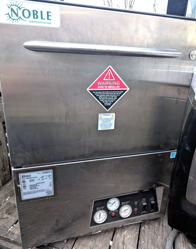 Noble Ware Washing Commercial High Temp Dish Washer (used) works