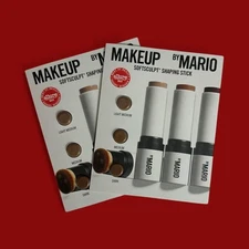 NEW! Makeup By Mario Softsculpt Shaping Stick Trial/Sample Card (3 Shades)