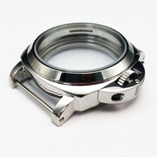 ETA 6497 6498 Seagull ST3600 ST3620 Watch Part Movement 44mm Metal Polished Case