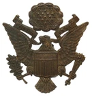 WW2 US Army Officer's Cap Badge (J.R. Gaunt & Sons) #16