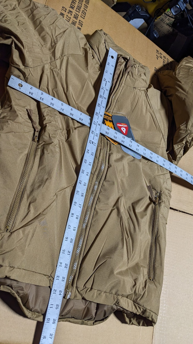 Gen 3 Level 7 PCU ECW PrimaLoft Cold Weather Coyote Parka Jacket