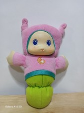 2011 Hasbro Playskool Pink Glo Glow Worm Light Up And Singing Stuffed Plush Toy