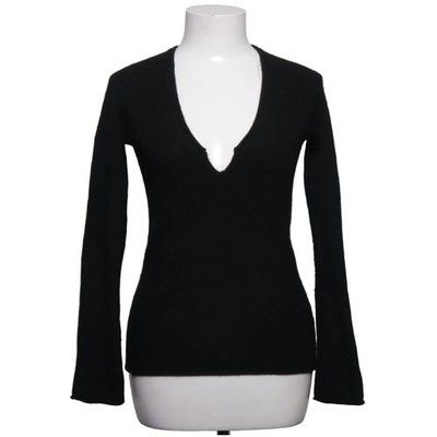 Zara Knit, Strickpullover, Größe: S, Schwarz, Kaschmir, Einfarbig, Damen #Crb