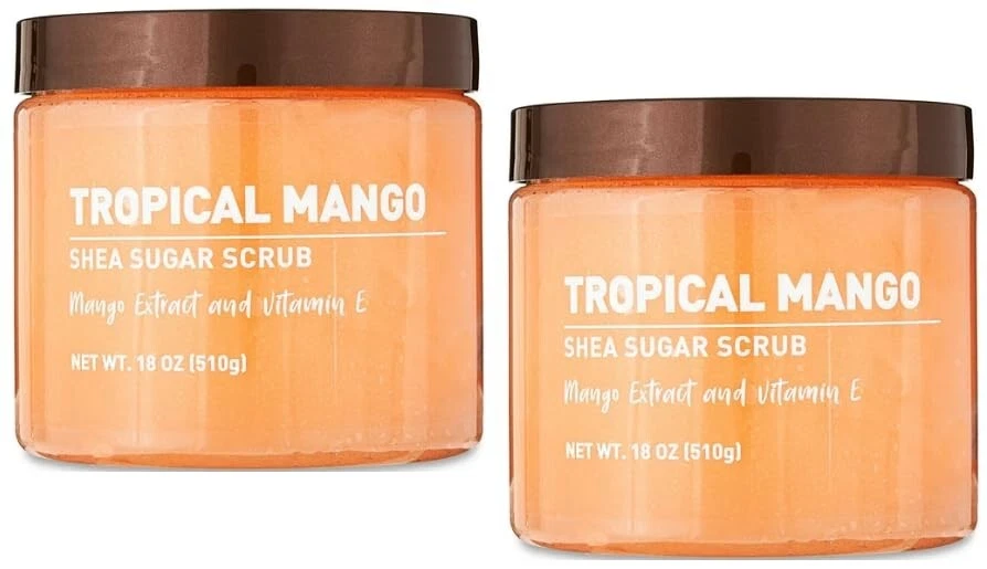 Exfoliante de azúcar de karité, recipiente de 18 onzas (Combo 2 Unid) - Image 3 of 4