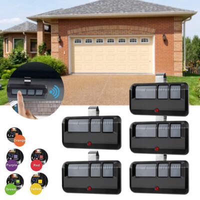 1/2/3/5x 893MAX Garage Door Opener Remote 315-390mhz For Chamberlain LiftMaster 