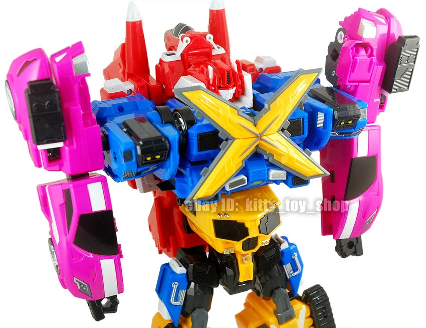 MiniForce X-Tron Ranger Vehículo Robot Coche Bot Figura 4 en 1 Combinador Sin Caja Foto 3 de 4