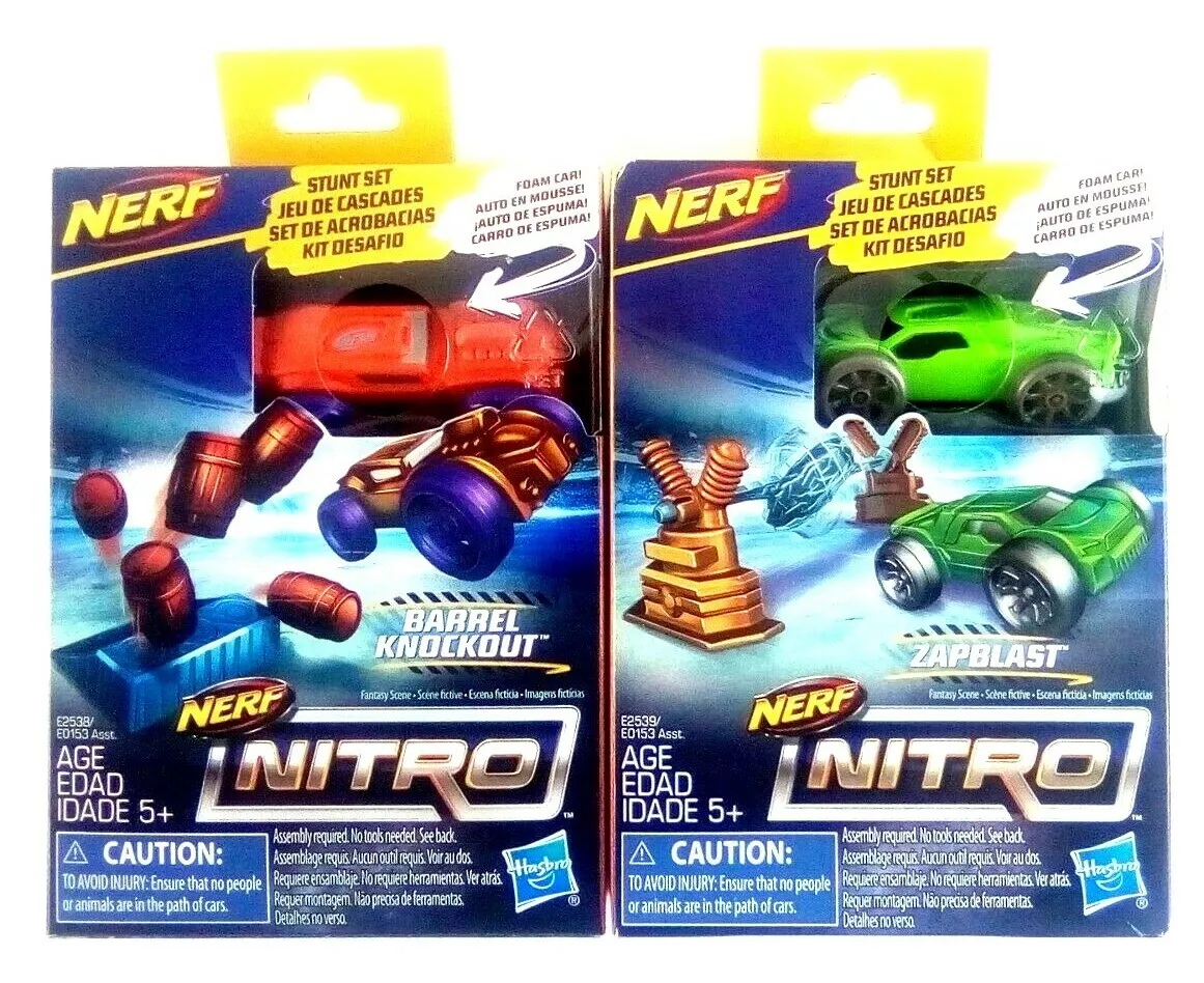 Nerf nitro sale stunt set