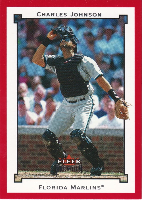 Charles Johnson trading card