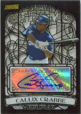 Topps Stadium Club 2008 Beam Team BTA-CCR Black and White Callix Crabbe #41/99
