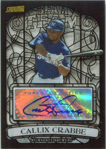 Topps Stadium Club 2008 Beam Team BTA-CCR Black and White Callix Crabbe #41/99