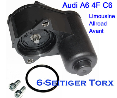 STELLMOTOR PARKBREMSE FESTSTELLBREMSE BREMSSATTEL AUDI A6(C6,4F) 6-SEITIGER TORX