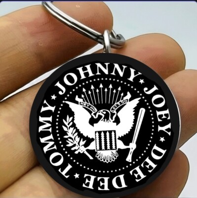 Band music Ramones hot Art keychain