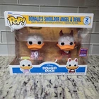 Funko Pop! Donald's Shoulder Angel & Devil - 2 Pack 2022 Wondercon Exclusive LE
