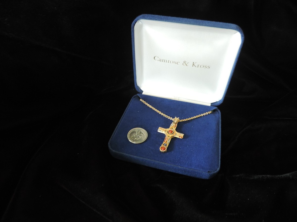 Jackie Kennedy Replica Raised-Cross Necklace | eBay