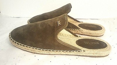 michael kors hastings suede espadrille slide