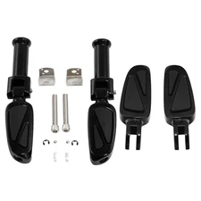 Rider Passenger Foot Pegs Bracket For Harley Softail Low Rider Street Bob 18-24