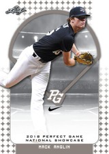 5-Count Lot Mack Anglin 2018 Leaf Perfect Game NIKE All-American Rookies