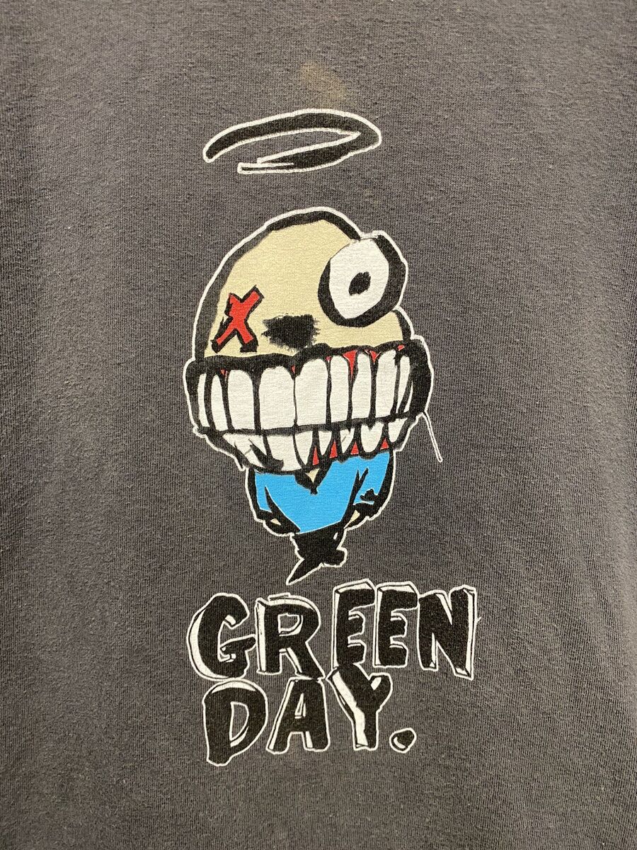 Vintage Green Day Warped Rock Album Tour 2000 Band T Shirt Vintage Green Day Warped Rock Album Tour 2000 Band T Shirt