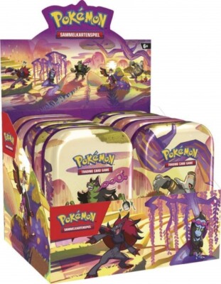 Nebel der Sagen Mini Tin Display DE Pokemon 10 Tin´s sealed deutsch - OVP