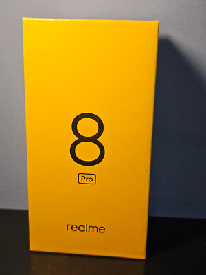 Realme 8 Pro (RAM 8GB,128GB)6.4'' 108MP Camera Dual SIM Googleplay Unlocked Phone