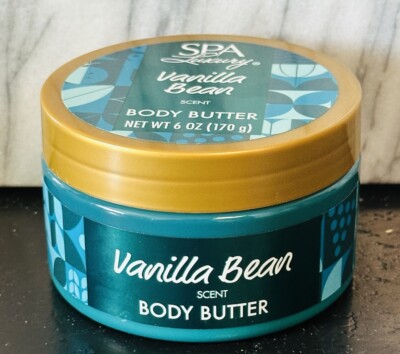 Spa Luxury Vanilla Bean Scent Body Butter  6oz