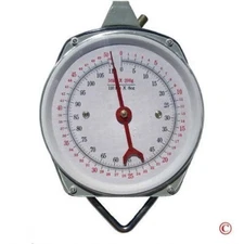 Accurate Spring Steel Scale Weighs 100 LB LBS KG Grocery Market Kitchen Scales