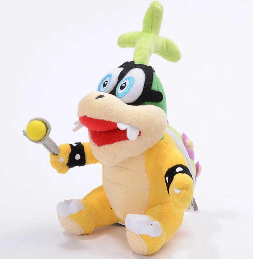 Super Mario Iggy Hop Koopa Peluche Serie Muñeco de Peluche 8" Foto 2 de 2