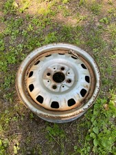 1980s 70s Dodge Omni Plymouth 4 Lug Steel Rim Wheel 13x5 4x100 Mm Bolt Pattern