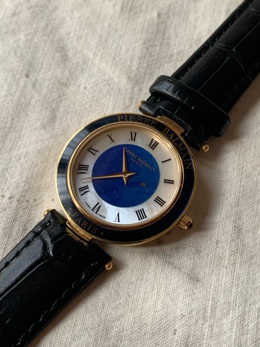Pierre Balmain Paris Quartz ref. 176.1181H.3 cassa placcata oro 33mm anno 1990 - Picture 5 of 15