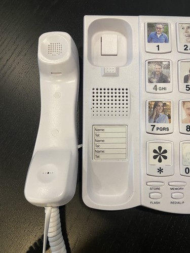 Large Button Picture Phone Advanced American Senior Memory Visual Aid NEW - Picture 3 of 7
