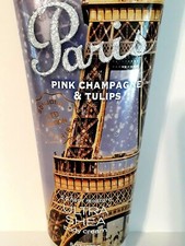 Bath Body Works Paris Pink Champagne Tulips Ultra Shea Cream 8oz