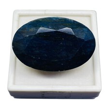 614 Cts Certified Natural Blue Sapphire Rare Huge Loose Pendant Size Gemstone