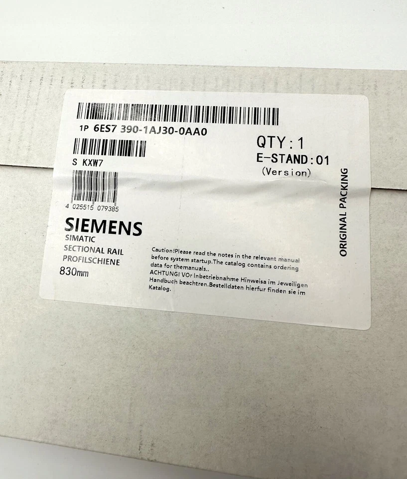 6ES7390-1AJ30-0AA0 1 STÜCK NEU SIEMENS SIMATIC Montageschiene 6ES7390-1AJ30-0AA0 - Bild 1 von 1