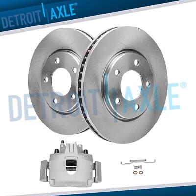 Front Disc Rotors & Right Brake Caliper for Grand Caravan Town & Country Voyager
