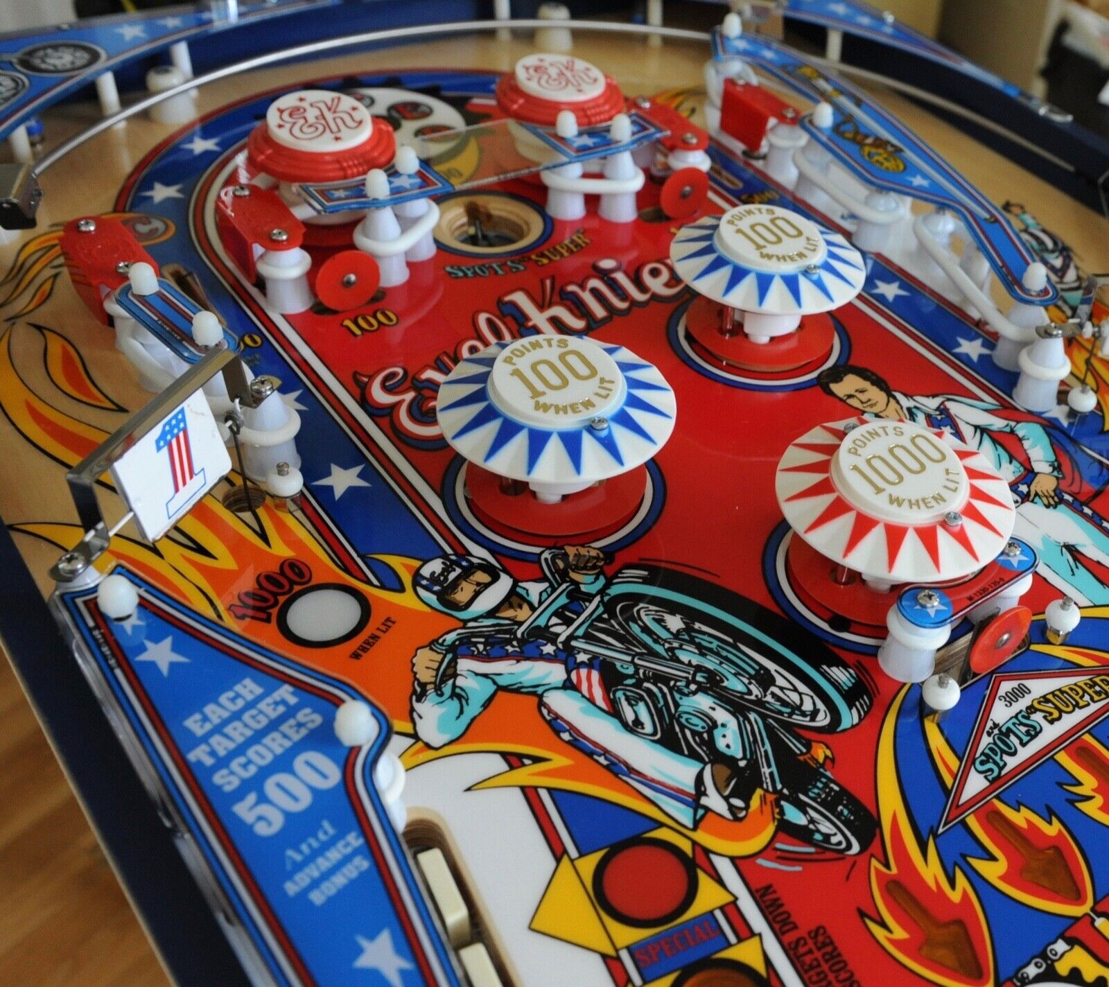 No Reserve: Bally Evel Knievel Pinball Machine for sale on BaT Auctions -  sold for $8,500 on May 6, 2023 (Lot #106,296)