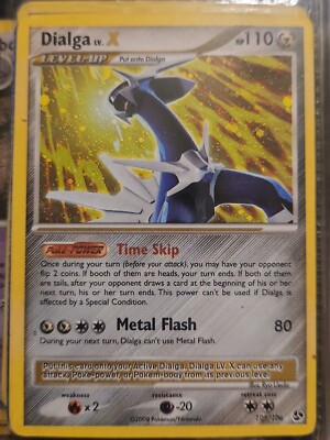 Pokémon TCG Dialga LV.X Great Encounters 105/106 Holo Rare Holo LV