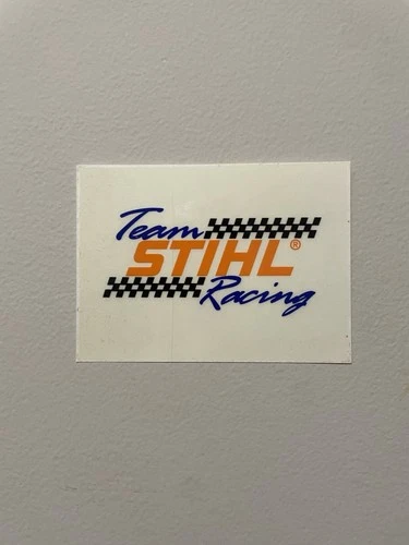 TEAM STIHL RACING racing sticker/decal