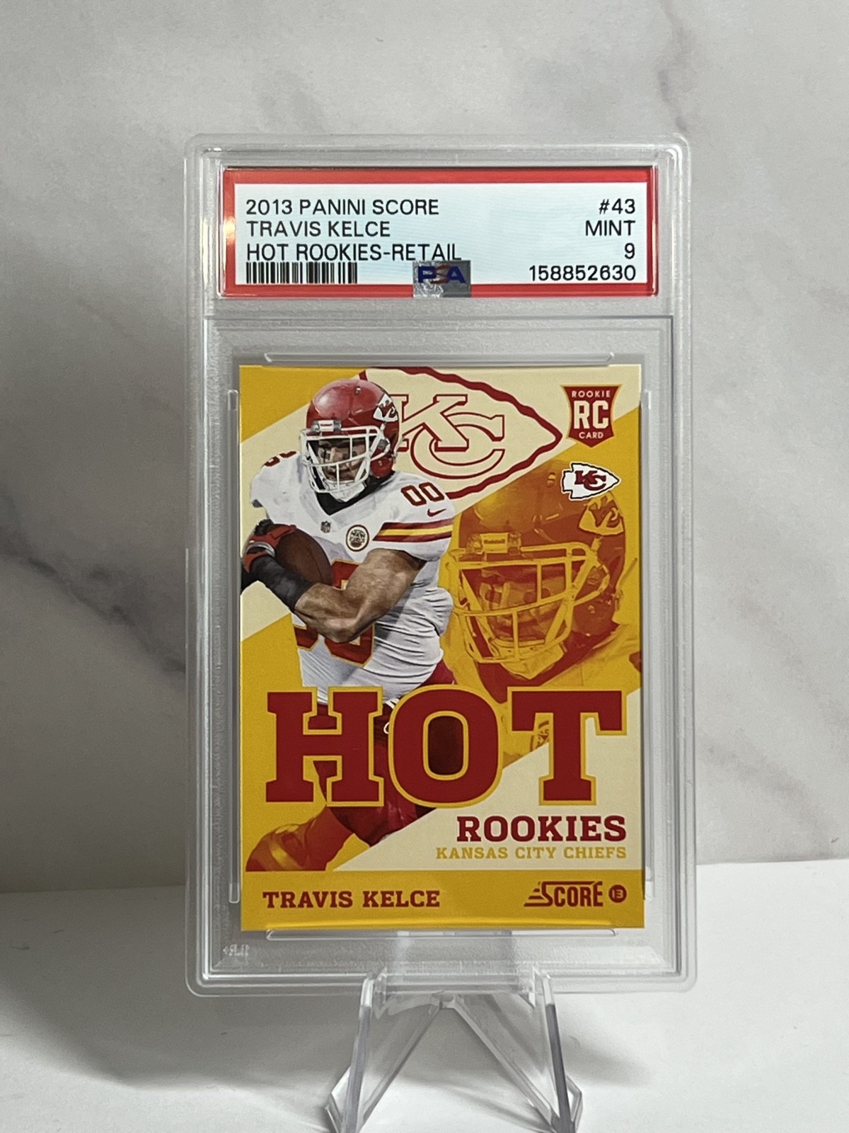 Travis Kelce Panini Score Hot Rookies #43 Retail