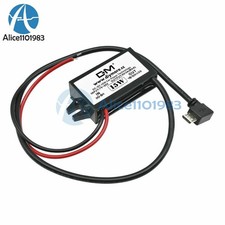 Waterproof DC-DC Converter 12V to 5V 3A Step Down Power Supply Module Micro USB