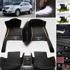 For Cadillac SRX Car Floor Mats Custom Waterproof Luxury Carpets Auto Liner