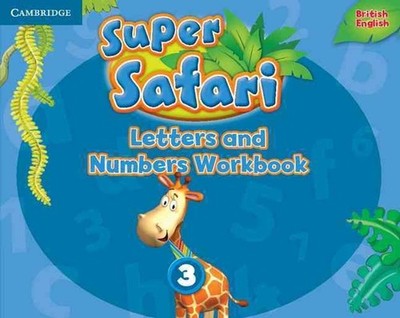 Super Safari Level 3 Letters and Numbers Workbook by Herbert Puchta (English) Pa
