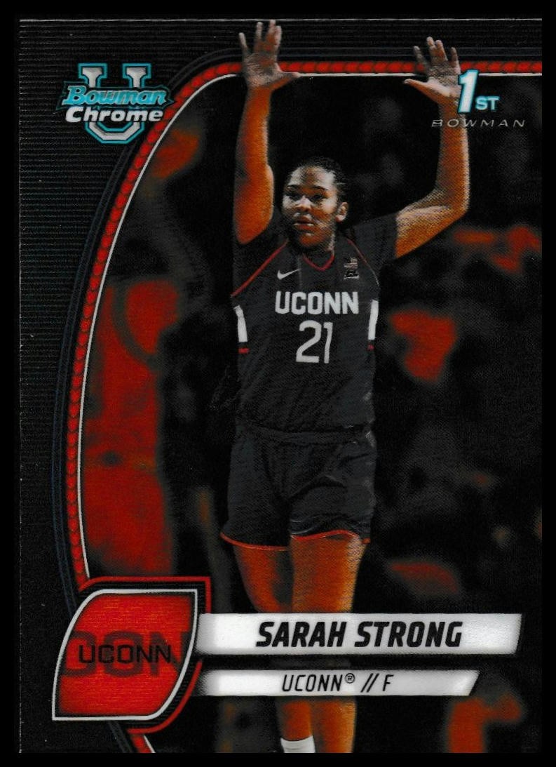 2024-25 Bowman University Chrome #62 Sarah Strong