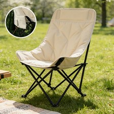 Campingstuhl Faltbar Campingsessel Klappstuhl Faltstuhl Angelstuhl+Rückenlehne