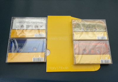 HARRY STYLES - HARRY'S HOUSE -BLUE, ORANGE, YELLOW, WHITE CASS + RARE LOGO CASE