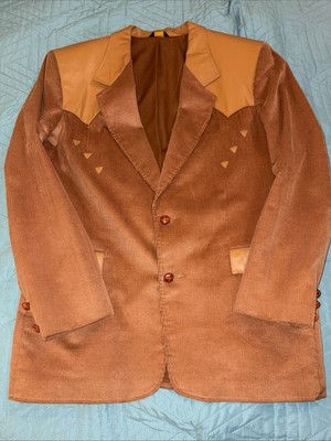 VTG Pioneer Wear - Western Blazer - Made In USA - 46R Mens