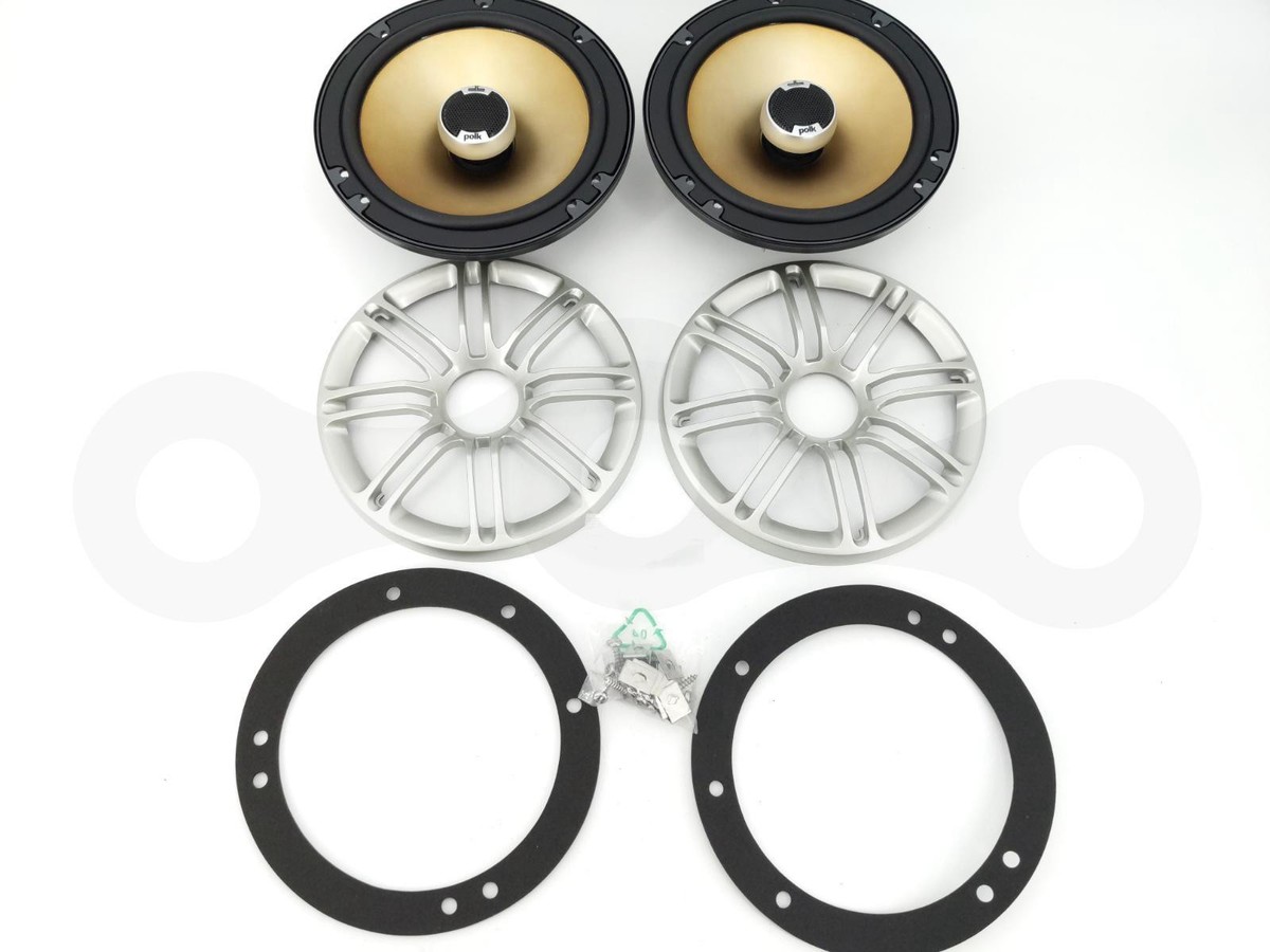 4) Polk Audio DB651s 6 1/2 Inch 2way Car Boat Marine Audio
