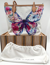 Bolso de Mano Brighton Marcy Wingfield Mariposa Brillante Nuevo con Etiquetas Caja Bolsa para el Polvo